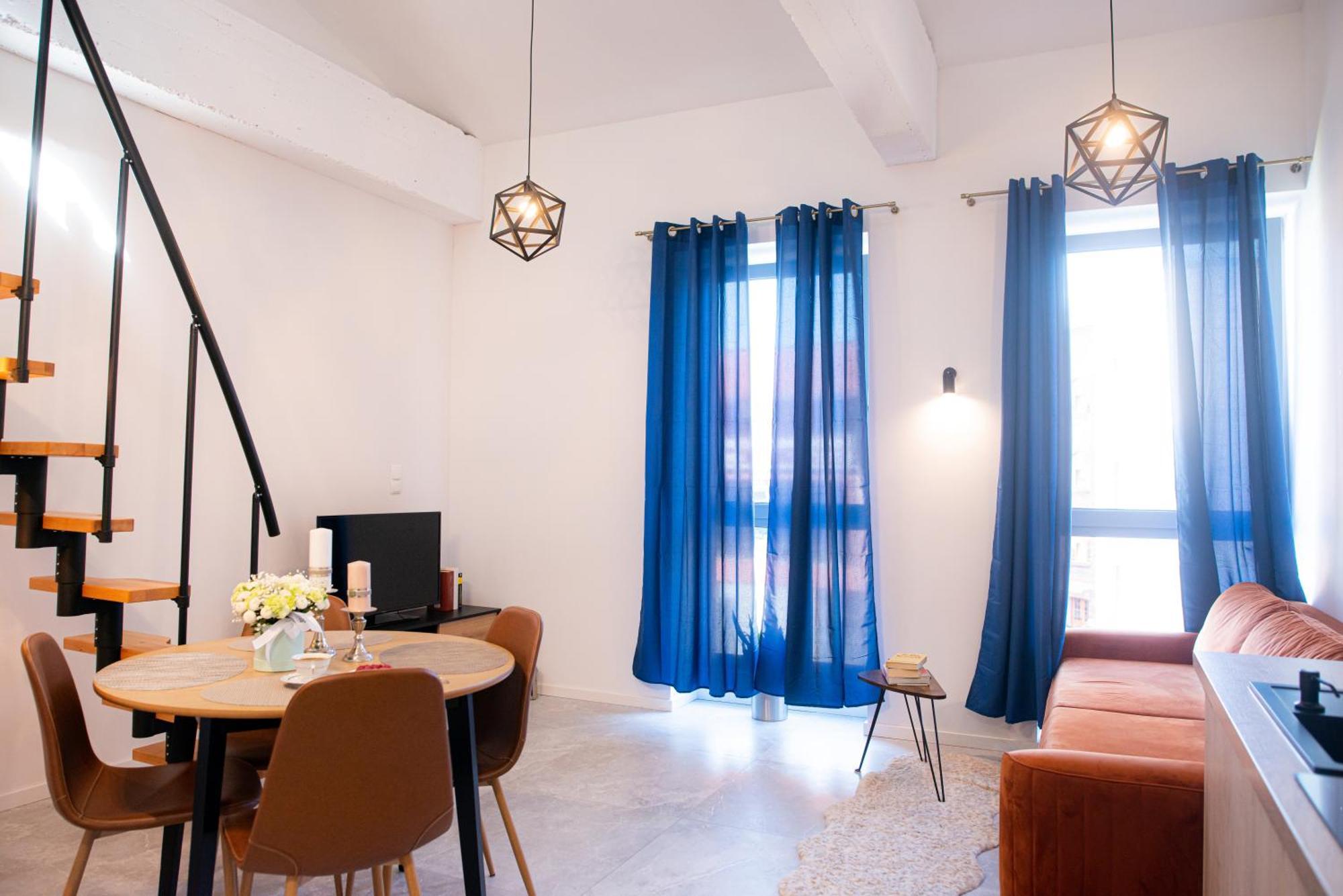 Dwupietrowy Loft Fabryka Wlokna 3b #nestapartamenty